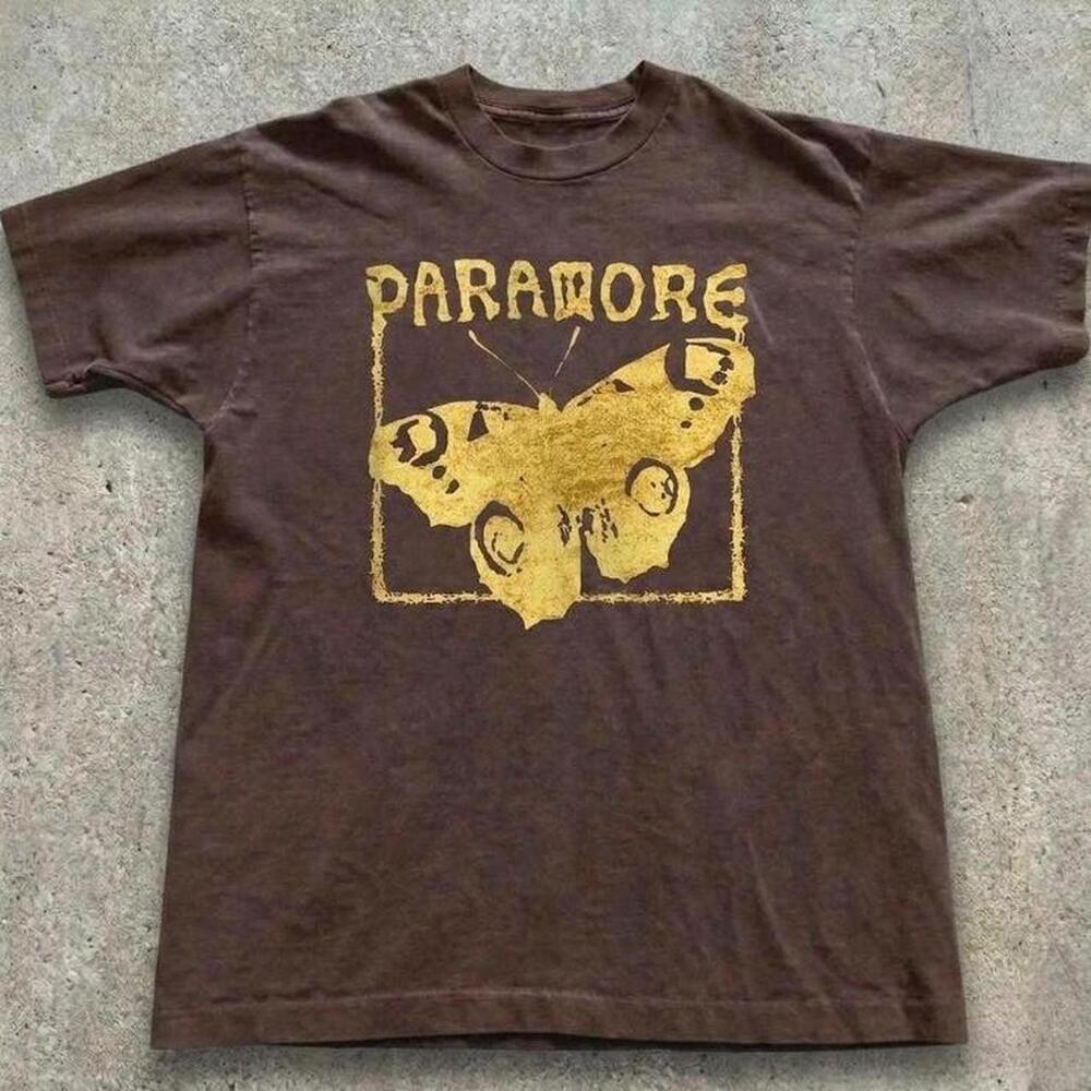 Brown Paramore Band Tee 3